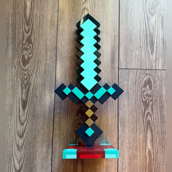 Minecraft Diamond Sword Lamp Minecraft Bedroom
decor Minecraft Birthday Decor - Picture 1 of 5